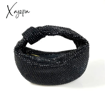 Xajzpa - Fashion Diamonds Ladyโs Handbag Luxury Brand Designer Style Mini Women Bag Evening Purse